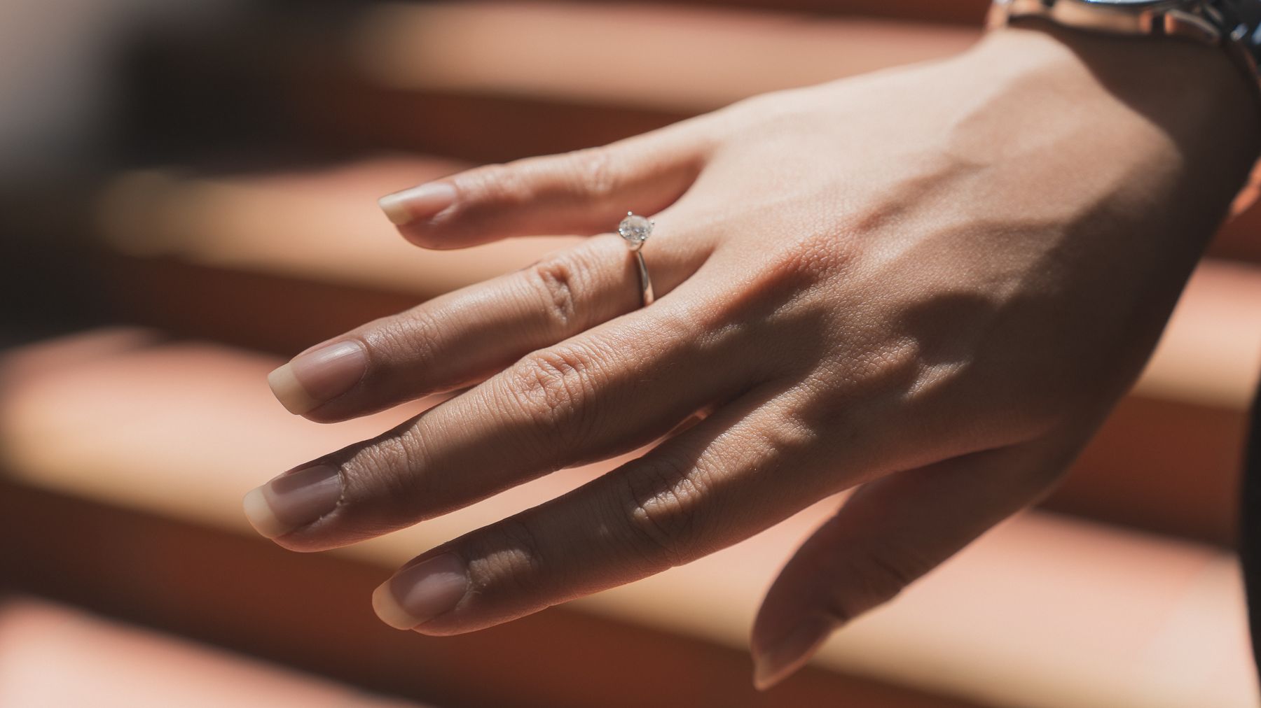 Detail of hand and ring